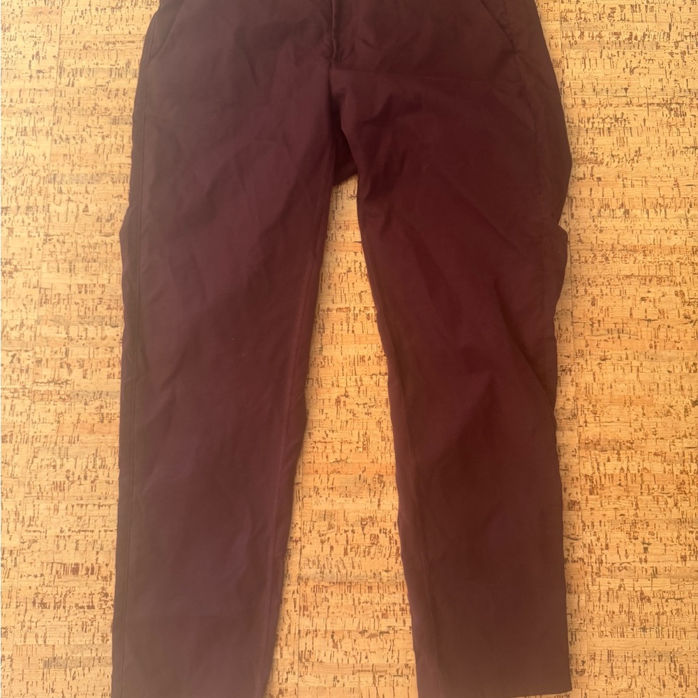 Lululemon Athletica Women's Burgundy Trousers